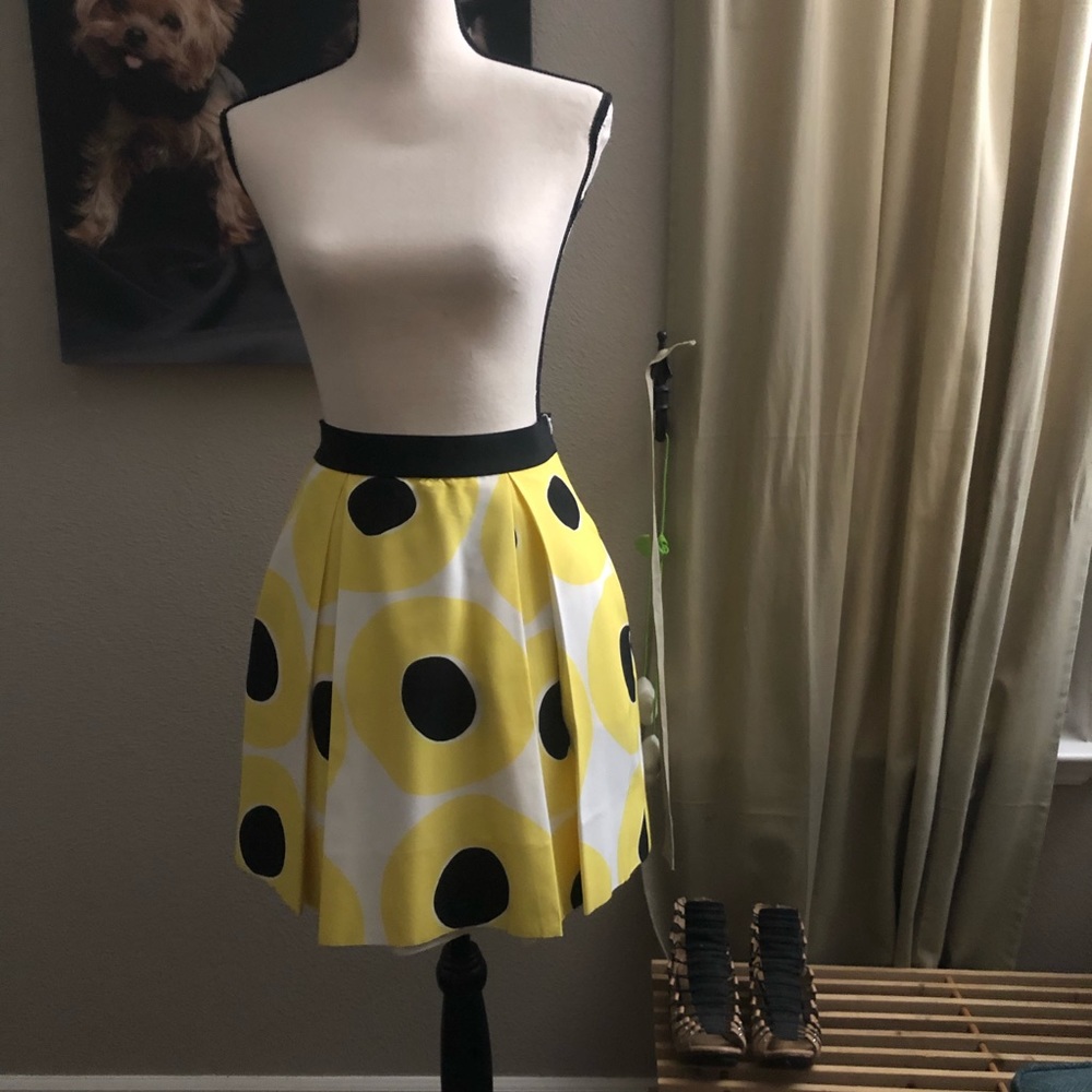 Round skirt with built in tulle lining by PAROSH